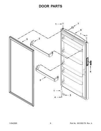 Diagram for WZF34X18DW04