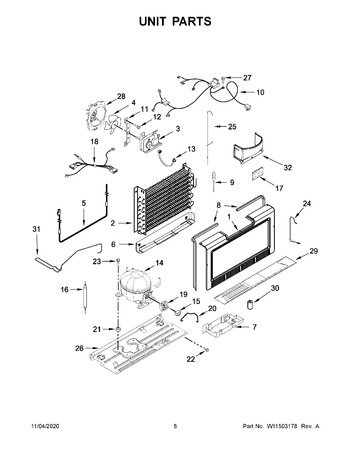 Diagram for WZF34X18DW04