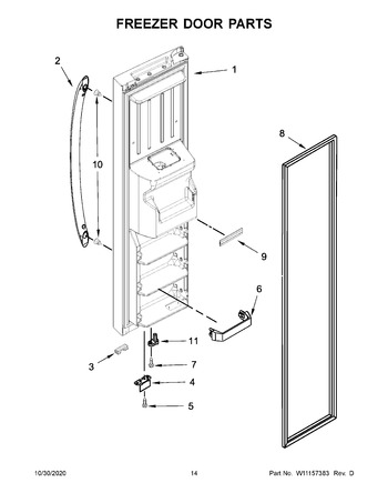 Diagram for WRS325SDHW00