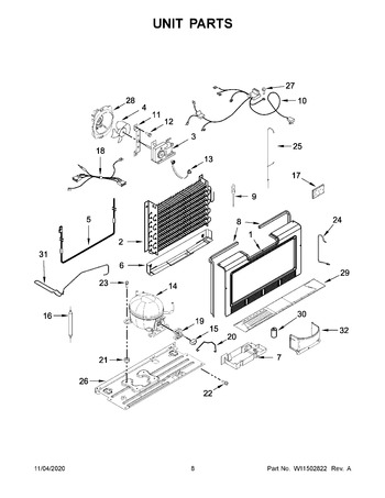 Diagram for WZF34X20DW02