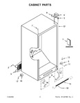 Diagram for 02 - Cabinet Parts