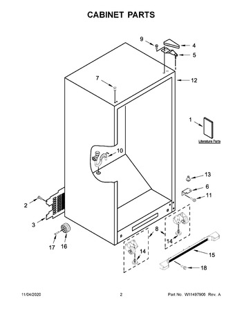 Diagram for WSZ57L18DM04