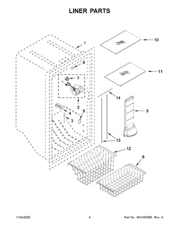 Diagram for WSZ57L18DM04