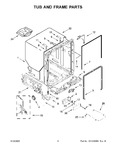 Diagram for 04 - Tub And Frame Parts