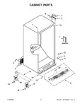 Diagram for 02 - Cabinet Parts