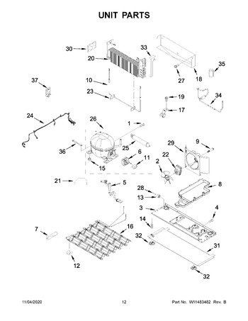 Diagram for WRF757SDHZ02