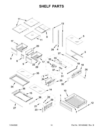 Diagram for WRF757SDHZ02