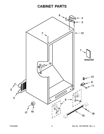 Diagram for MZF34X18FW04