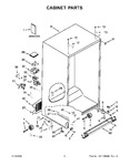 Diagram for 02 - Cabinet Parts