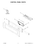 Diagram for 02 - Control Panel Parts