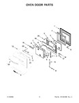 Diagram for 05 - Oven Door Parts