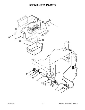 Diagram for KUDF204EPA01