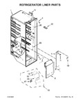 Diagram for 03 - Refrigerator Liner Parts