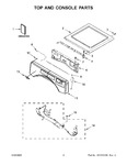 Diagram for 02 - Top And Console Parts