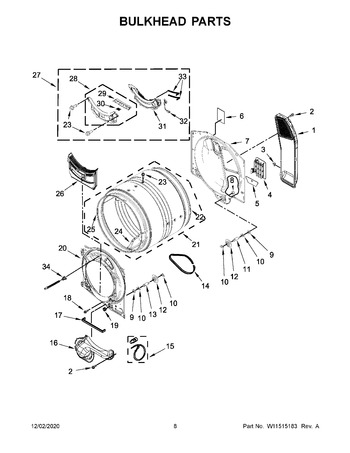 Diagram for WHD862CHC2