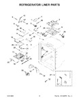 Diagram for 03 - Refrigerator Liner Parts