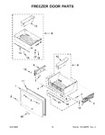 Diagram for 06 - Freezer Door Parts