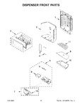 Diagram for 09 - Dispenser Front Parts