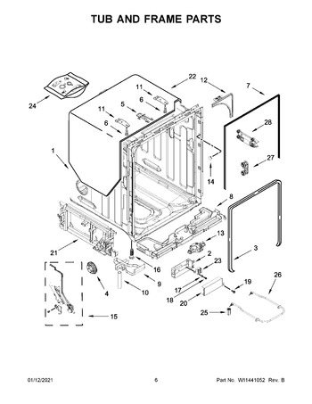 Diagram for MDB9959SKZ0