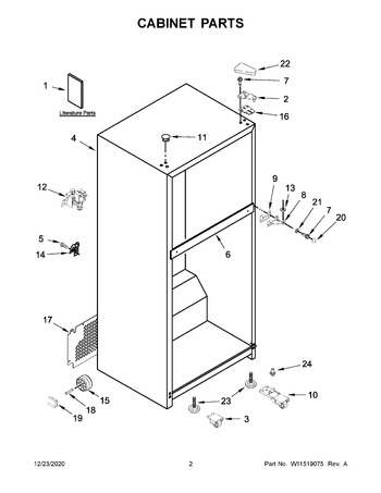 Diagram for WRT108FZDW07