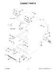 Diagram for 02 - Cabinet Parts