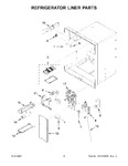 Diagram for 03 - Refrigerator Liner Parts