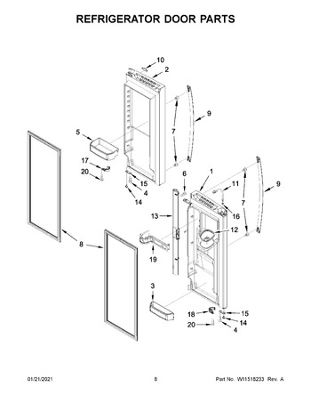 Diagram for WRX735SDHV03