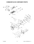 Diagram for 10 - Icemaker & Ice Container Parts