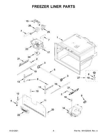 Diagram for WRF555SDFZ12