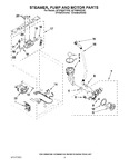 Diagram for 06 - Steamer, Pump And Motor Parts