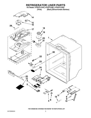 Diagram for KFIS27CXWH2