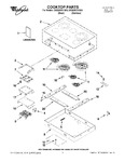 Diagram for 01 - Cooktop Parts