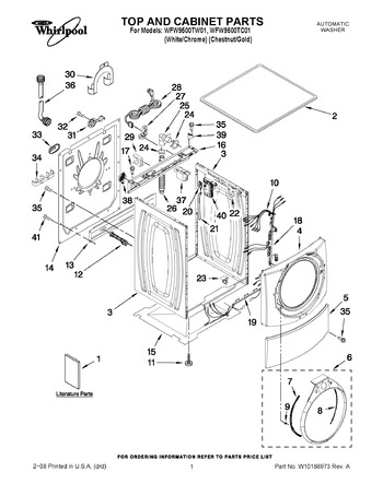 Diagram for WFW9500TC01