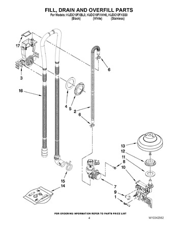 Diagram for KUDC10FXWH0