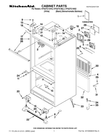 Diagram for KFIS27CXWH2