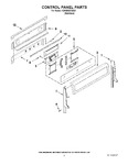 Diagram for 02 - Control Panel Parts