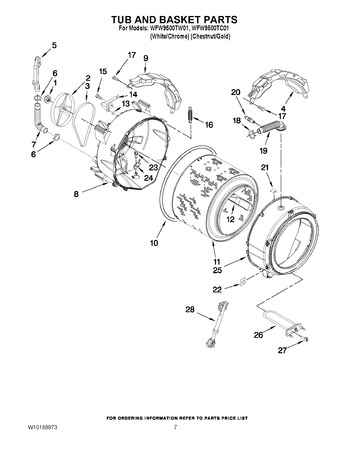 Diagram for WFW9500TW01