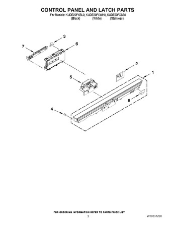 Diagram for KUDE20FXBL0