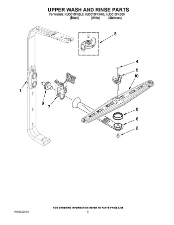 Diagram for KUDC10FXWH0