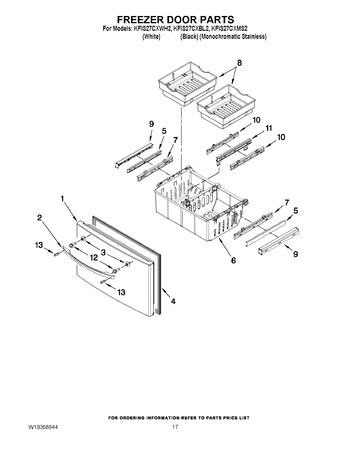 Diagram for KFIS27CXWH2