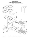 Diagram for 06 - Shelf Parts