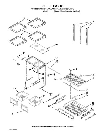 Diagram for KFIS27CXWH2