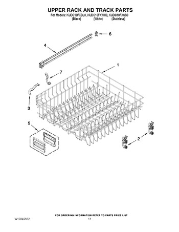 Diagram for KUDC10FXWH0