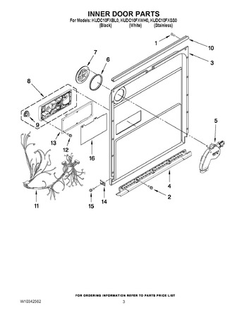 Diagram for KUDC10FXWH0