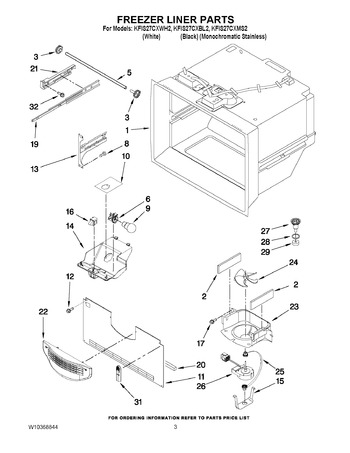 Diagram for KFIS27CXWH2