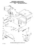 Diagram for 06 - Freezer Liner Parts