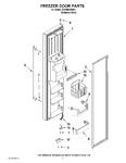 Diagram for 07 - Freezer Door Parts