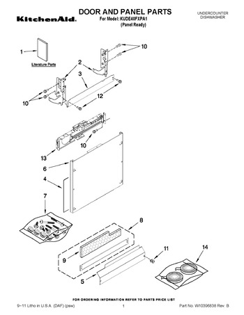 Diagram for KUDE40FXPA1