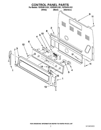 Diagram for YGFE461LVS1