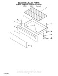 Diagram for 04 - Drawer & Rack Parts